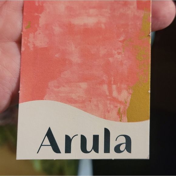 SOLD🎯Arula NWT Boho Tiered Blue Ruffle Blouse Size XL - Picture 7 of 12